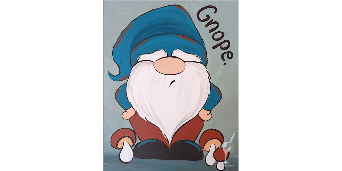 Sassy Gnome - Paint and Sip in Houston | Classpop!™, 16 August | Event in Pearland | AllEvents