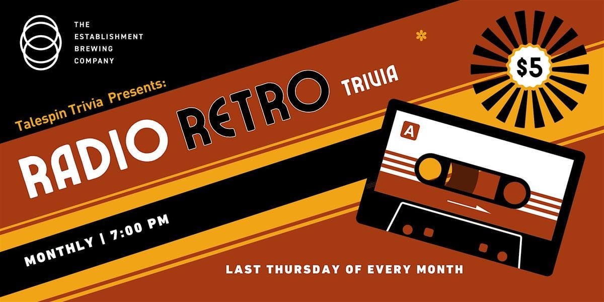 Radio Retro (late 60s- early00s music trivia), 28 August | Event in Calgary | AllEvents
