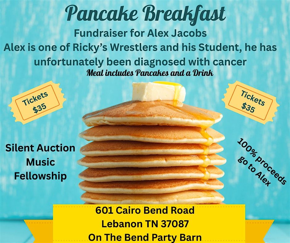 Fundraiser Pancake Breakfast for Alex Jacobs, 23 August | Event in Lebanon | AllEvents