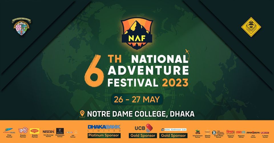 6th National Adventure Festival | Event in Dhaka | AllEvents.in