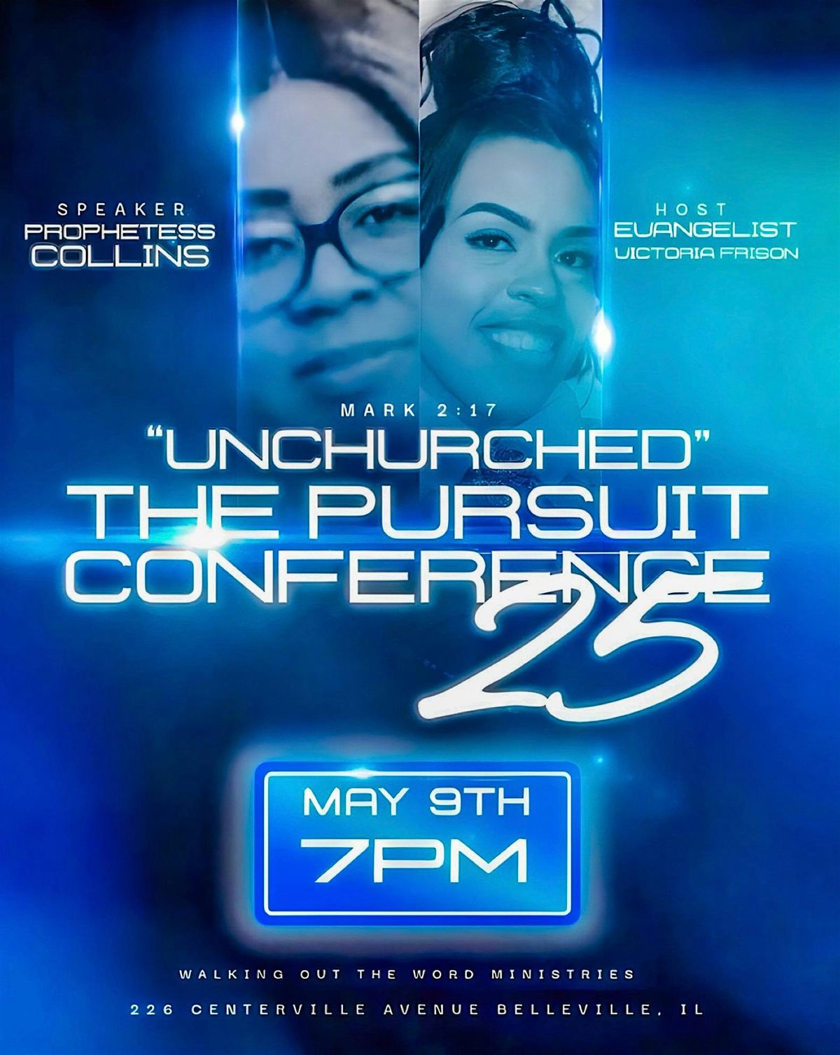 Unchurched:the pursuit conference, 9 May | Event in Belleville | AllEvents