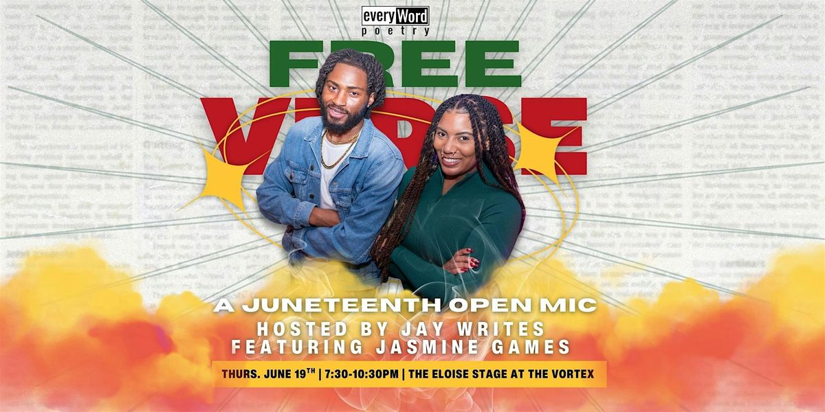 Free Verse: A Juneteenth Open Mic, 19 June | Event in Austin | AllEvents