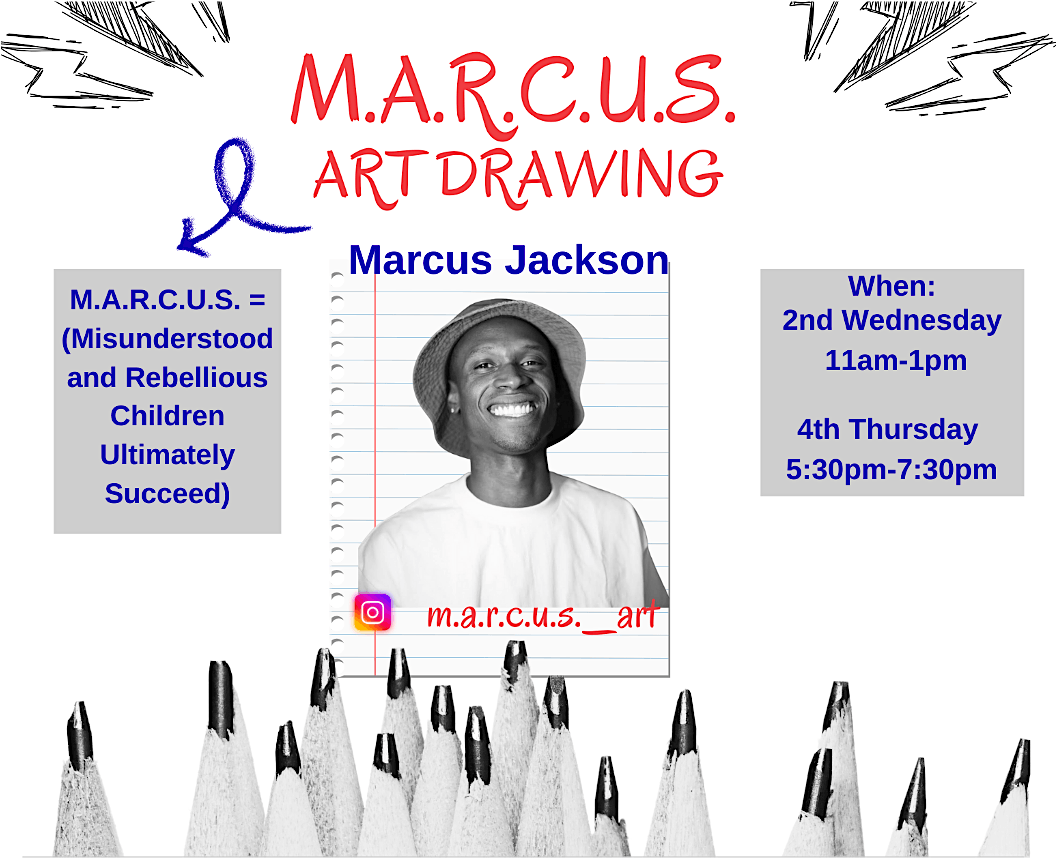 DRAWING with M.A.R.C.U.S. Art, 8 October | Event in Phoenix | AllEvents