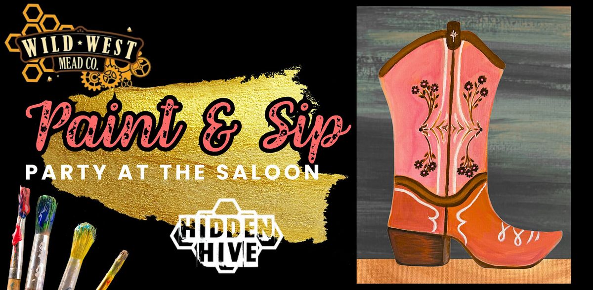 Southern Belle - Paint and Sip at the Saloon, 16 August | Event in Vista | AllEvents
