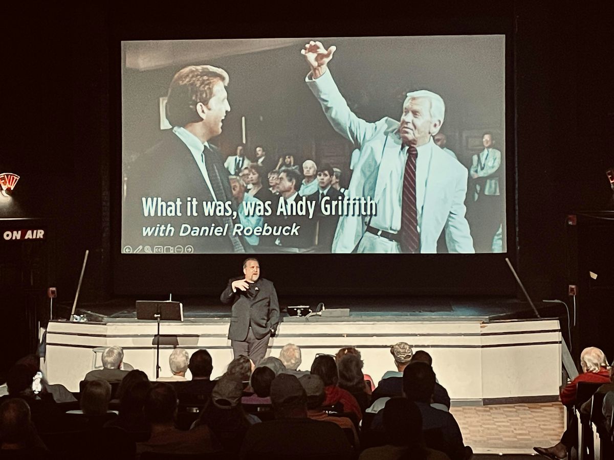 WHAT IT WAS, WAS ANDY GRIFFITH hosted by Daniel Roebuck, 26 September | Event in Mount Airy | AllEvents
