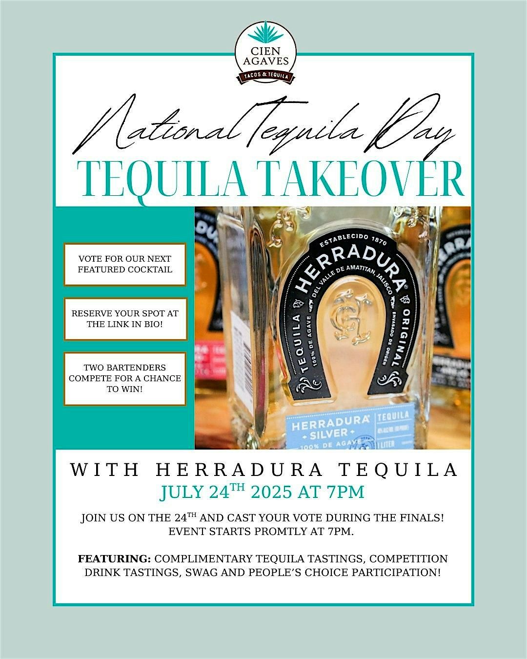 National Tequila Day - Herradura Tequila Takeover!, 24 July | Event in Scottsdale | AllEvents