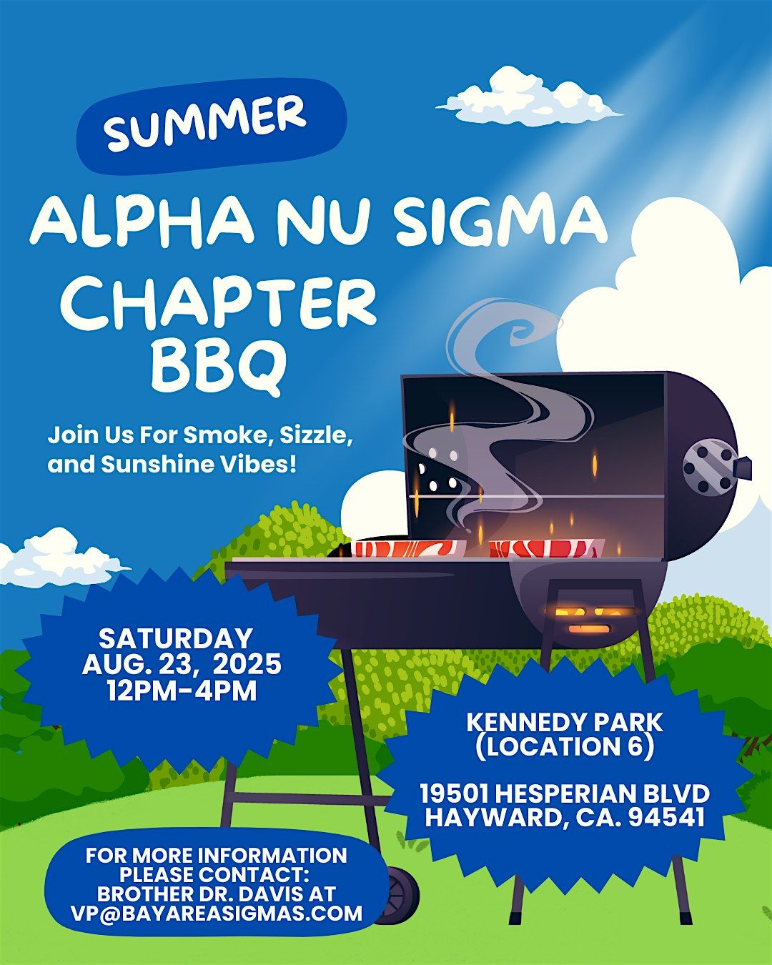Phi Beta Sigma Fraternity Incorporated - Alpha Nu Sigma Alumni Chapter BBQ, 23 August | Event in Hayward | AllEvents