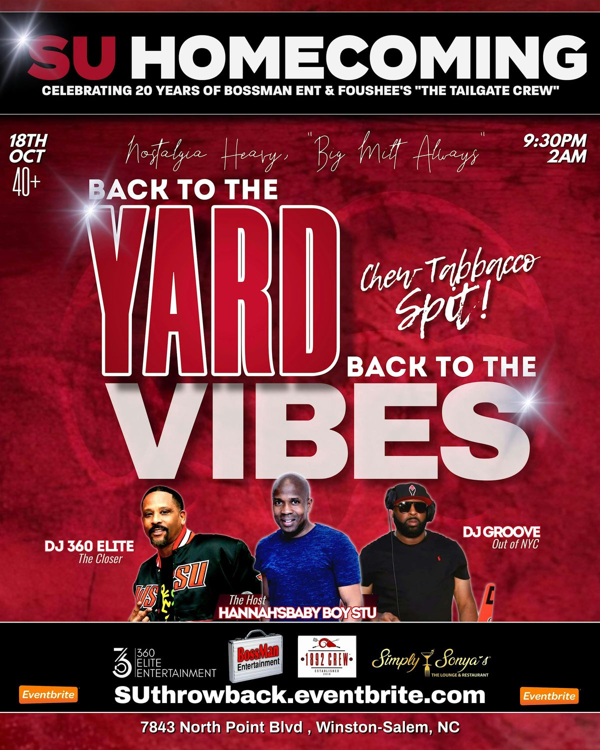 20 YEARS OF BOSSMAN ENT, 18 October | Event in Winston-Salem | AllEvents