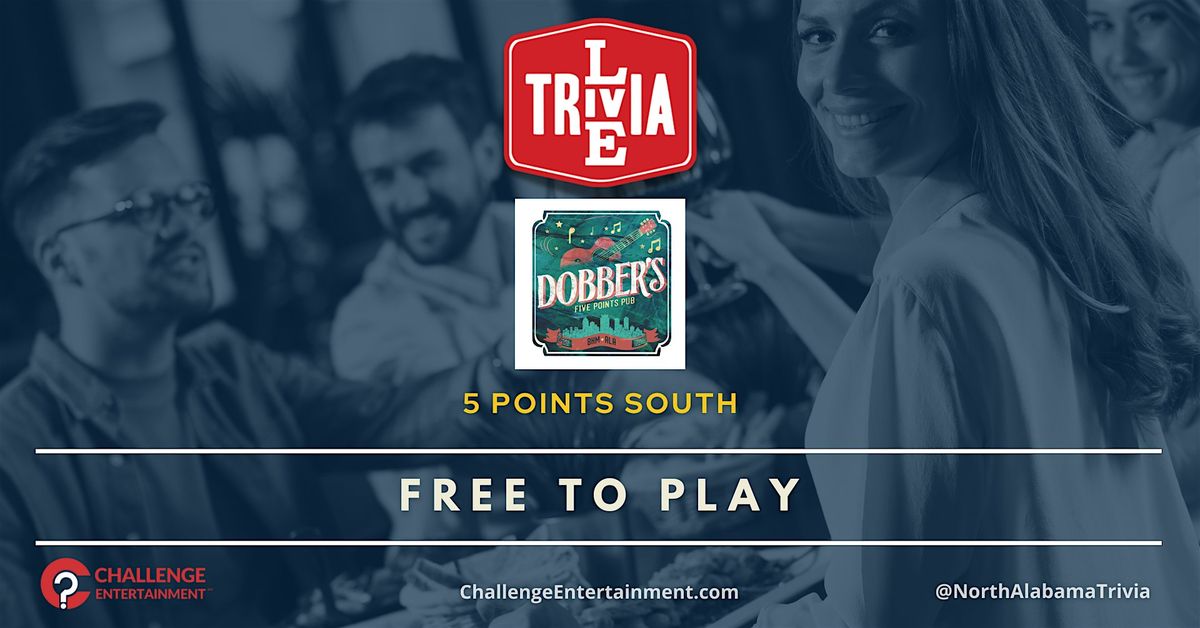 Live Trivia Nights at Dobber's Five Points Pub - Birmingham | Event in Birmingham | AllEvents