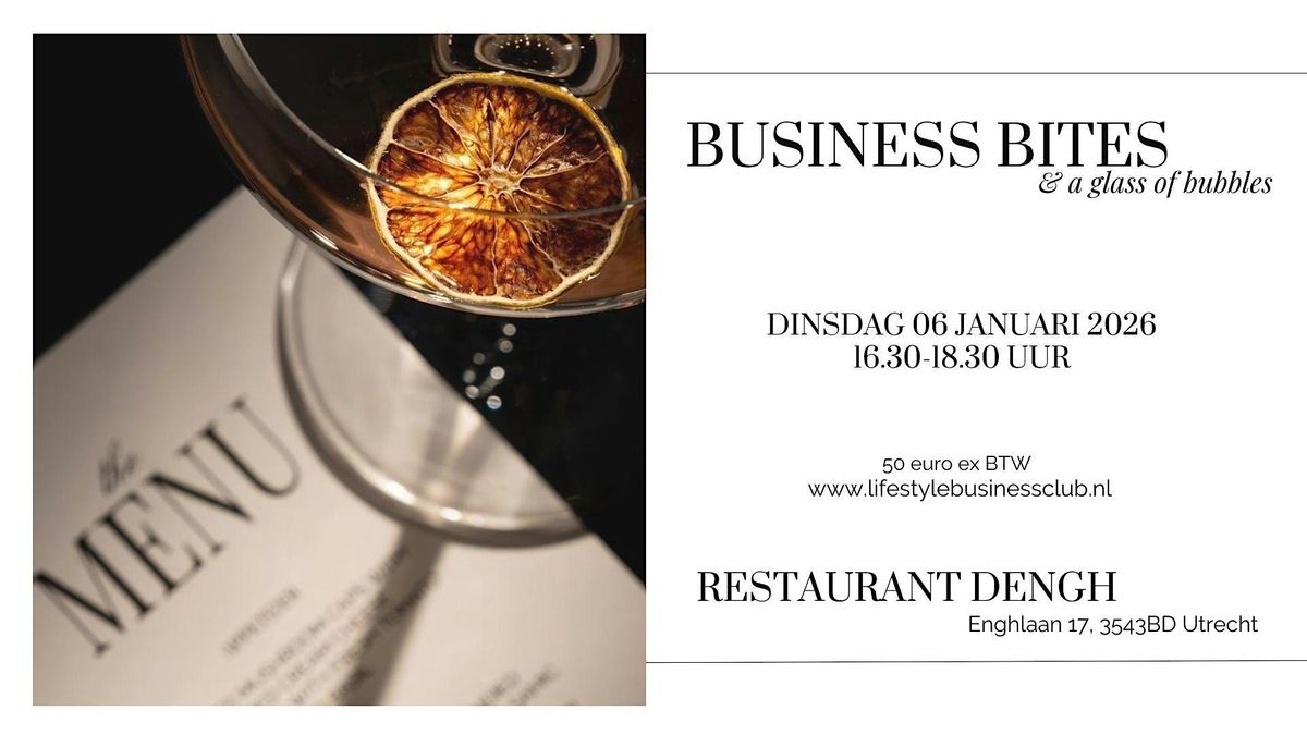 NY business bites & bubbles, 6 January | Event in Utrecht | AllEvents