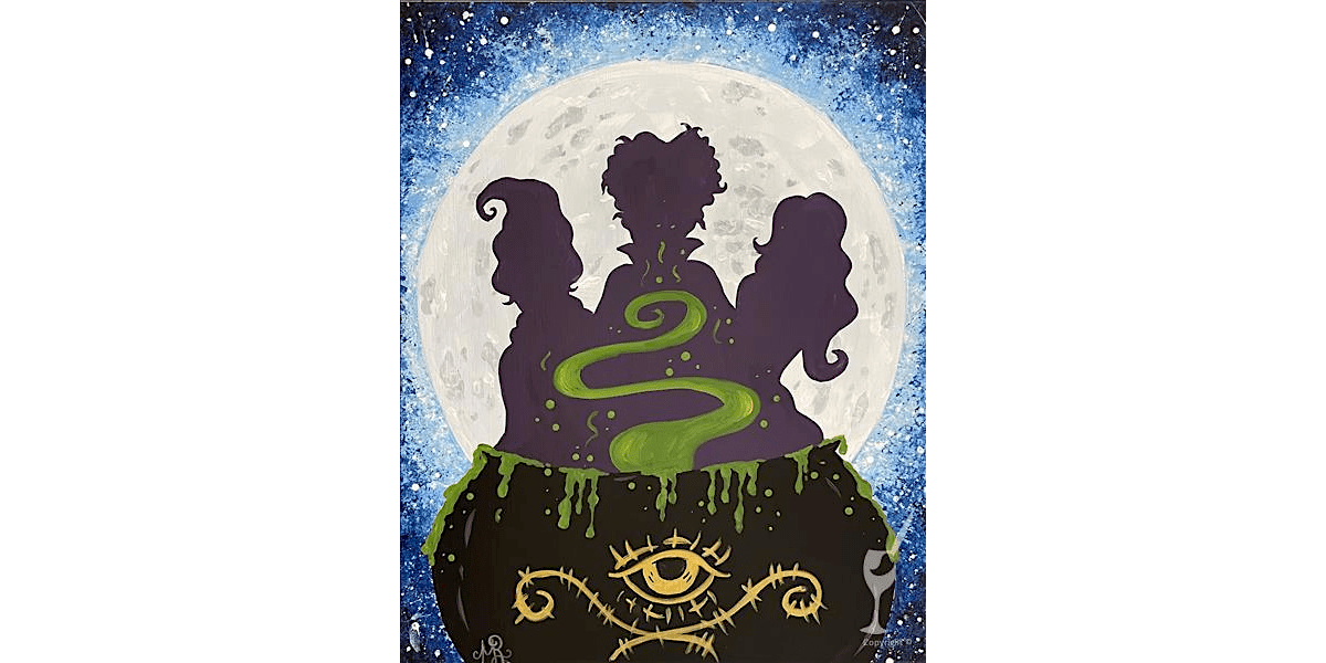 Smoke From the Cauldron - Paint and Sip in Houston | Classpop!™, 11 October | Event in Houston | AllEvents