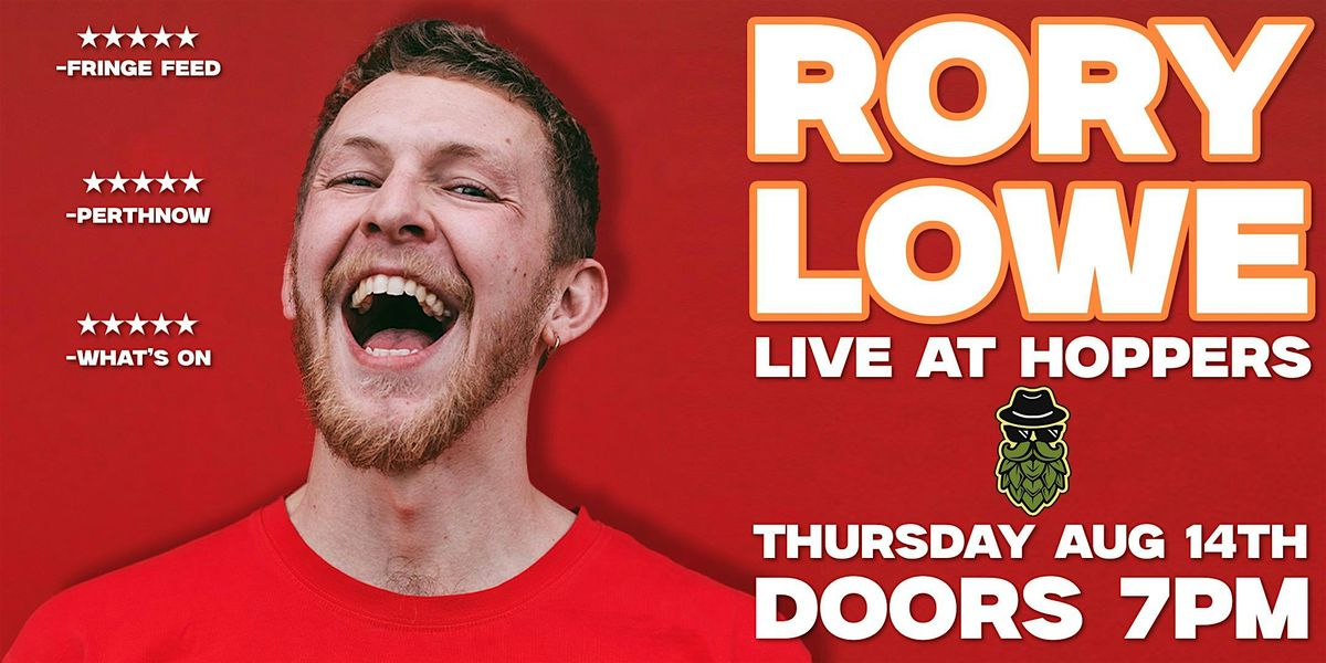 Rory Lowe | Comedy |, 14 August | Event in Albion | AllEvents
