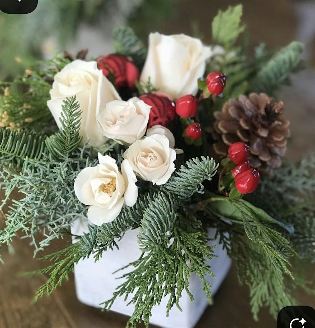Holiday and Winter Inspired Arrangement Workshop, 13 December | Event in Easthampton | AllEvents