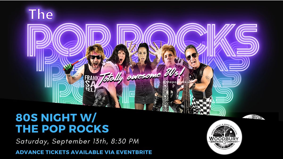 80s Night with The Pop Rocks at the Woodbury Brewing Company, 13 September | Event in Woodbury | AllEvents