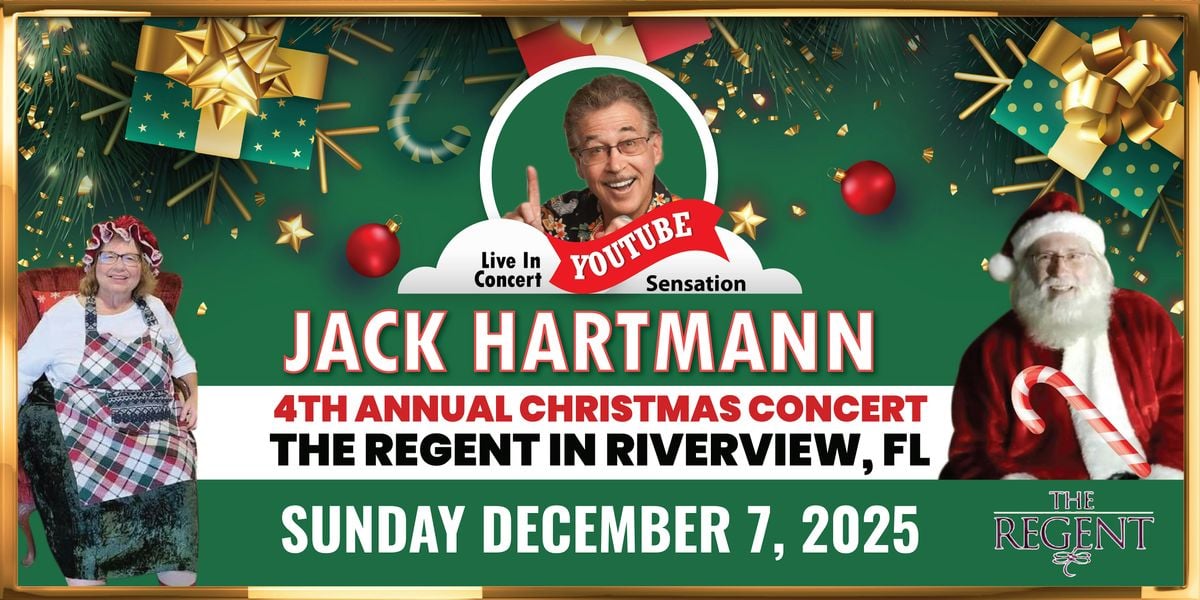 Jack Hartmann 4th Annual Christmas Concert, 7 December | Event in Riverview | AllEvents