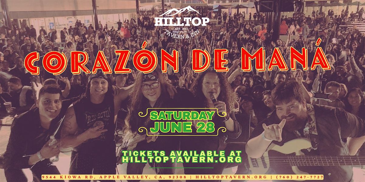 Corazón De Maná, 28 June | Event in Apple Valley | AllEvents