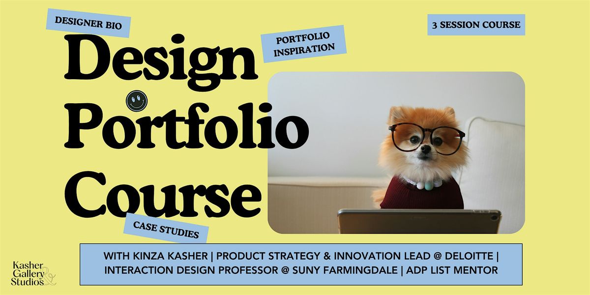 Design Portfolio Course | Session 1, 2 August | Event in Northport | AllEvents
