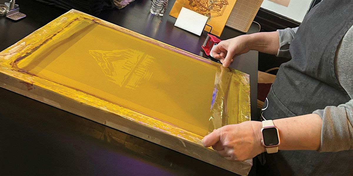 Screen Printing Workshop - Now with "Print Your Own Design" Option | Event in Easthampton | AllEvents