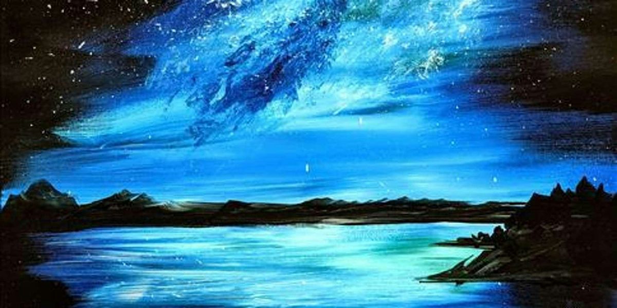Milky Way Lake Reflections - Paint and Sip by Classpop!™, 19 July | Event in Pasadena | AllEvents
