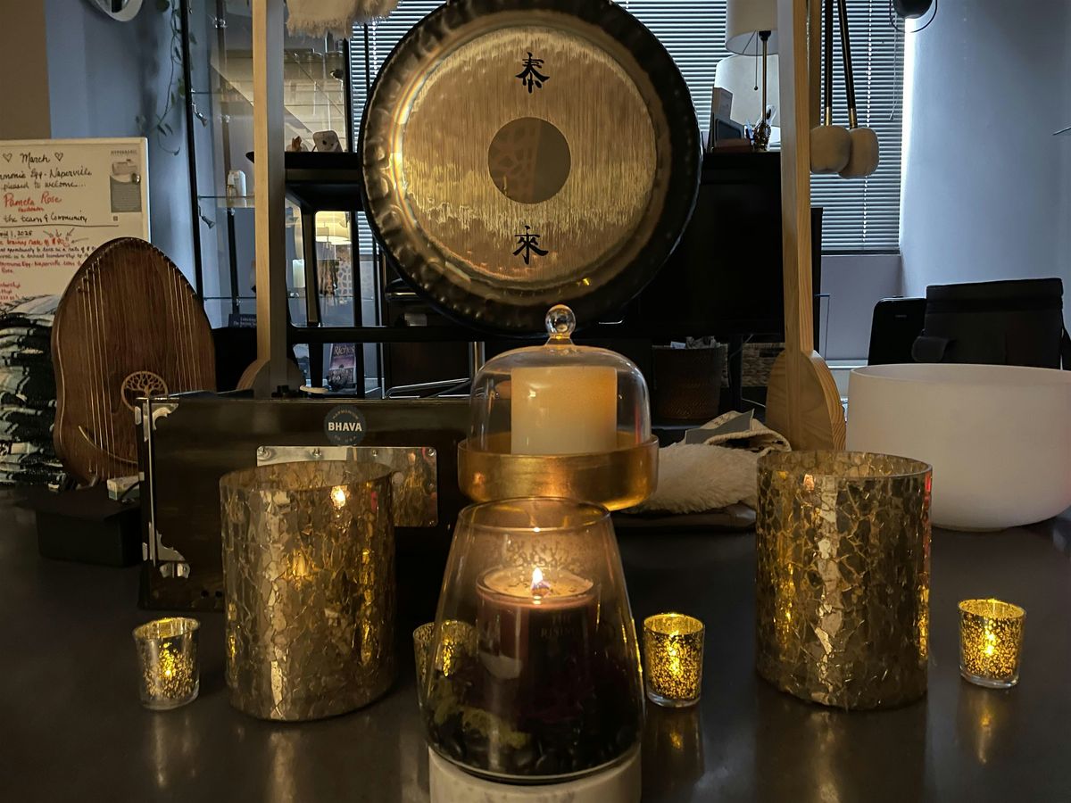 Gong Sound Bath Meditation with Harmony Pavett, 25 October | Event in Naperville | AllEvents