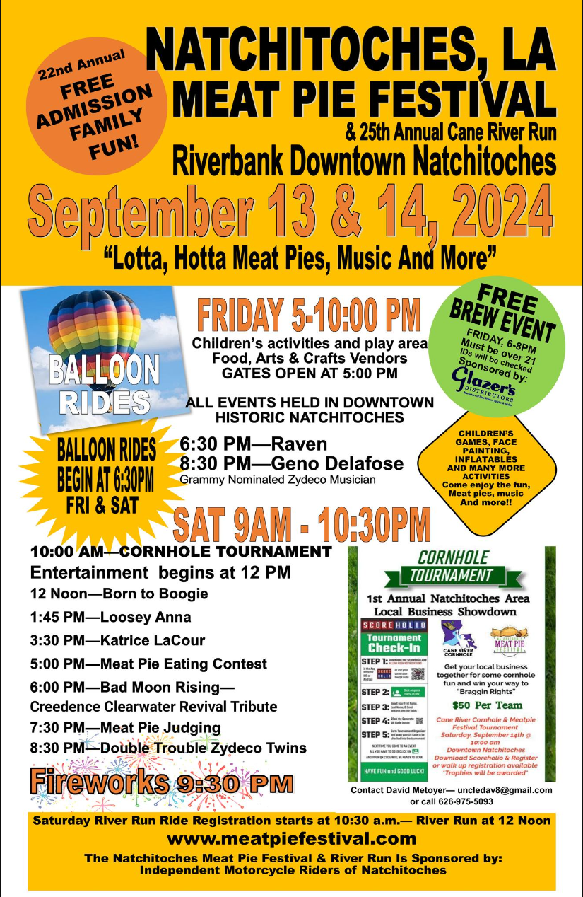 28th Annual Natchitoches Jazz R&B Festival - Saturday at Natchitoches Parish Riverbank, 10 May | AllEvents