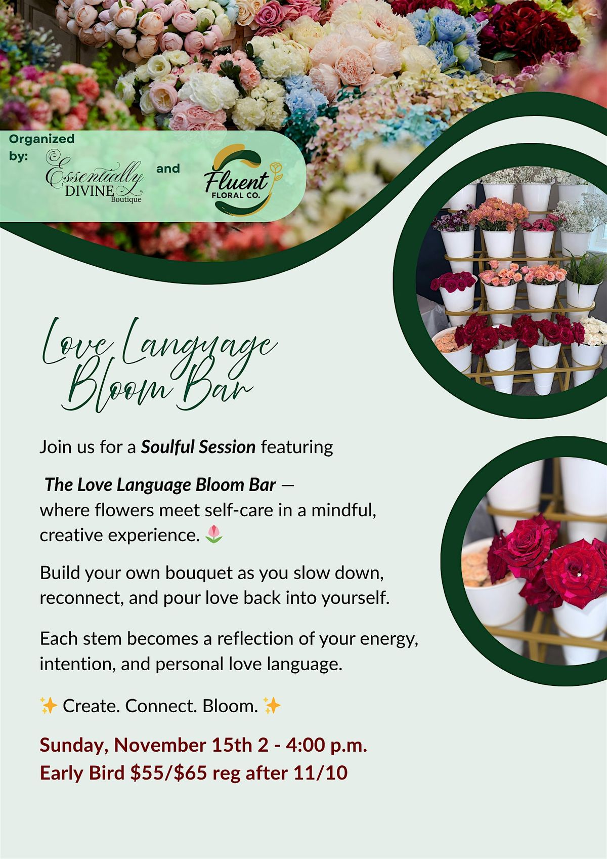 Soulful Session featuring Love Langauge Bloom Bar | Event in Savage | AllEvents