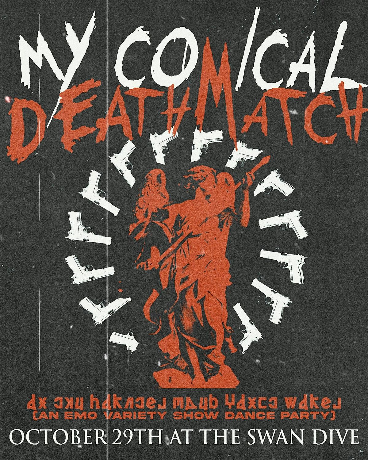 My Comical Deathmatch: An Emo Variety Show Dance Party, 29 October | Event in Portland | AllEvents