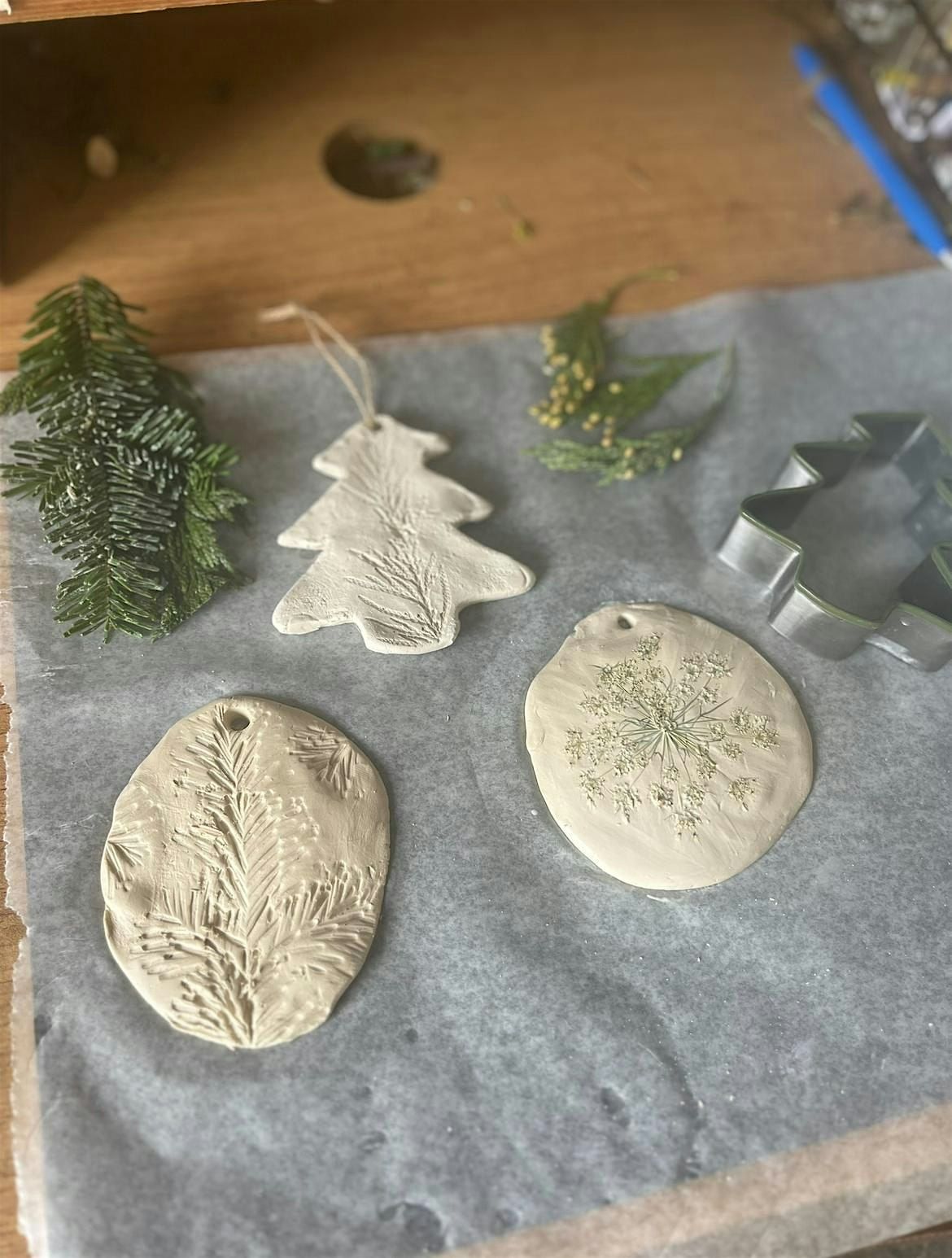 Botanical Clay Ornament Workshop at The Roaming Petal, 3 December | Event in Saint Petersburgh | AllEvents