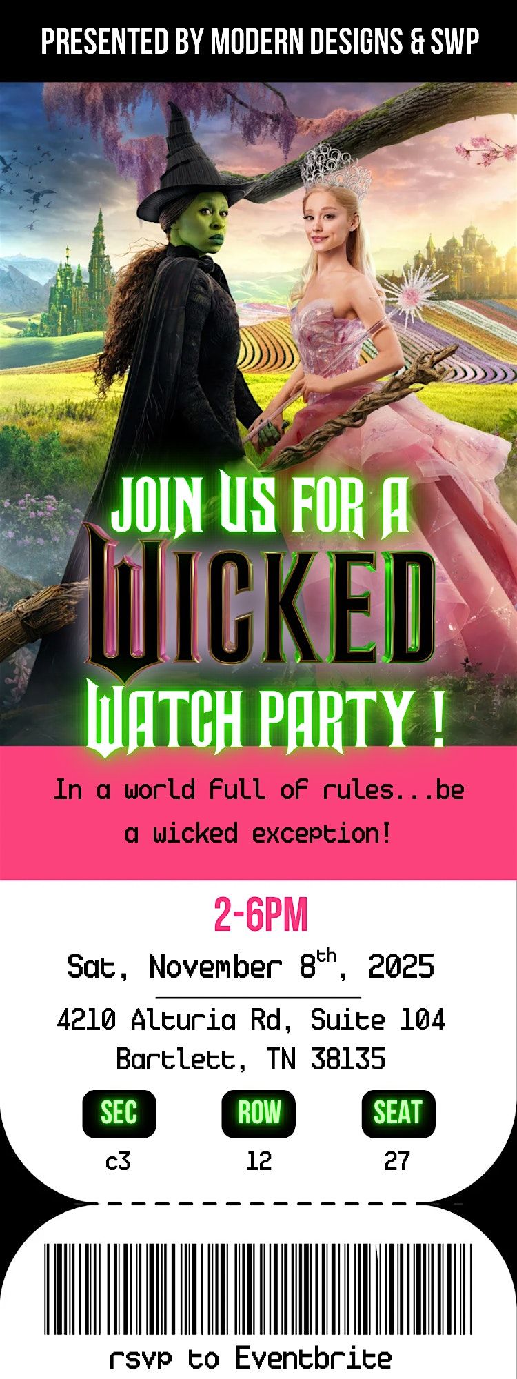 A Wicked Watch Party, 8 November | Event in Bartlett | AllEvents