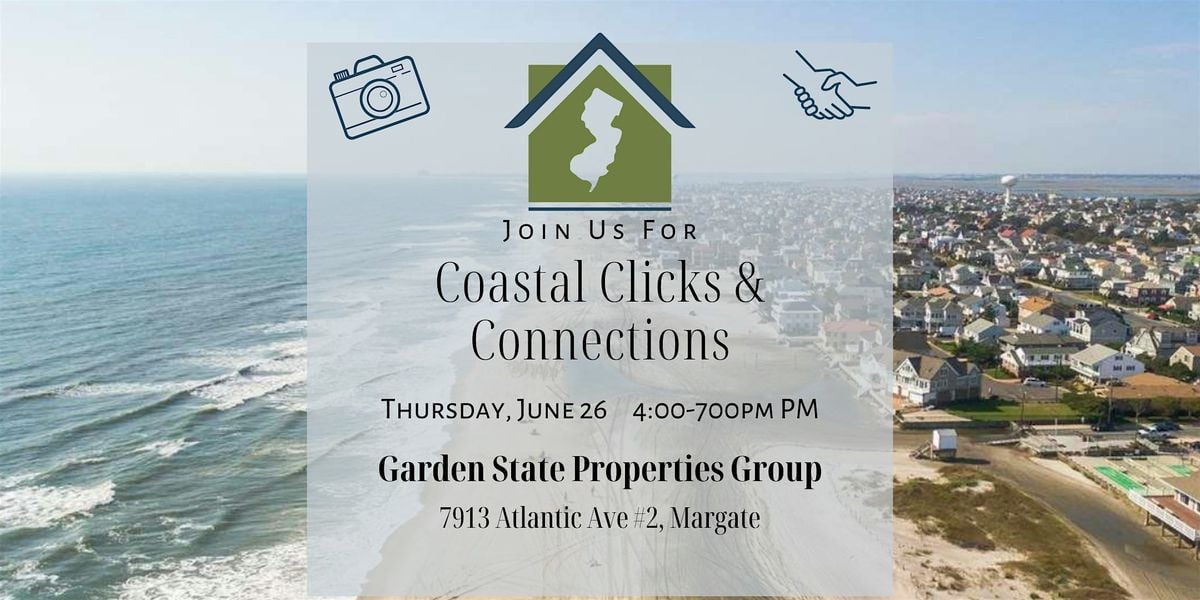 Coastal Clicks & Connections, 26 June | Event in Margate City | AllEvents