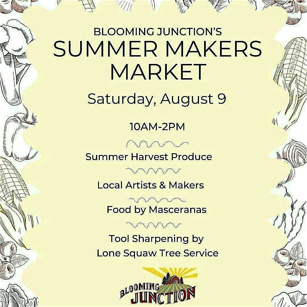 Blooming Junction's Summer Makers Market, 9 August | Event in Cornelius | AllEvents