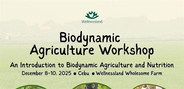 Biodynamic Agriculture Workshop, 8 December | Event in Cebu City | AllEvents