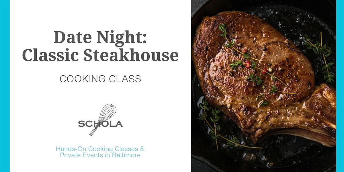 Date Night: Classic Steak House, 30 August | Event in Baltimore | AllEvents