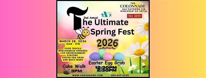 The Ultimate Spring Fest 2026, 28 March | Event in Ringgold | AllEvents