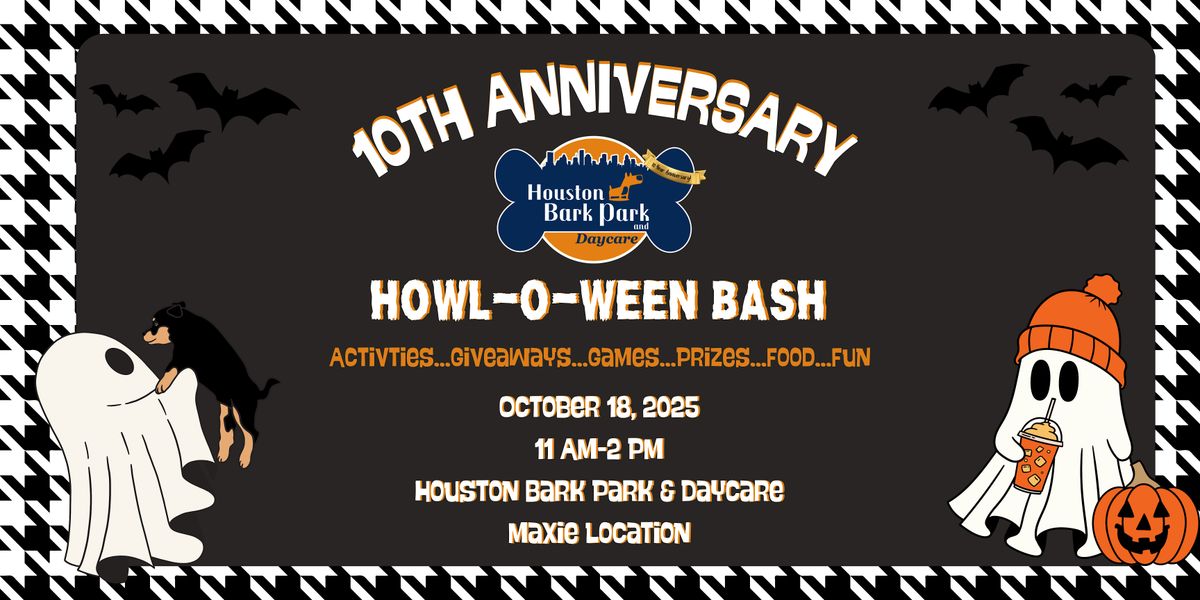 10th Anniversary Howl -O- Ween Bash, 18 October | Event in Houston | AllEvents