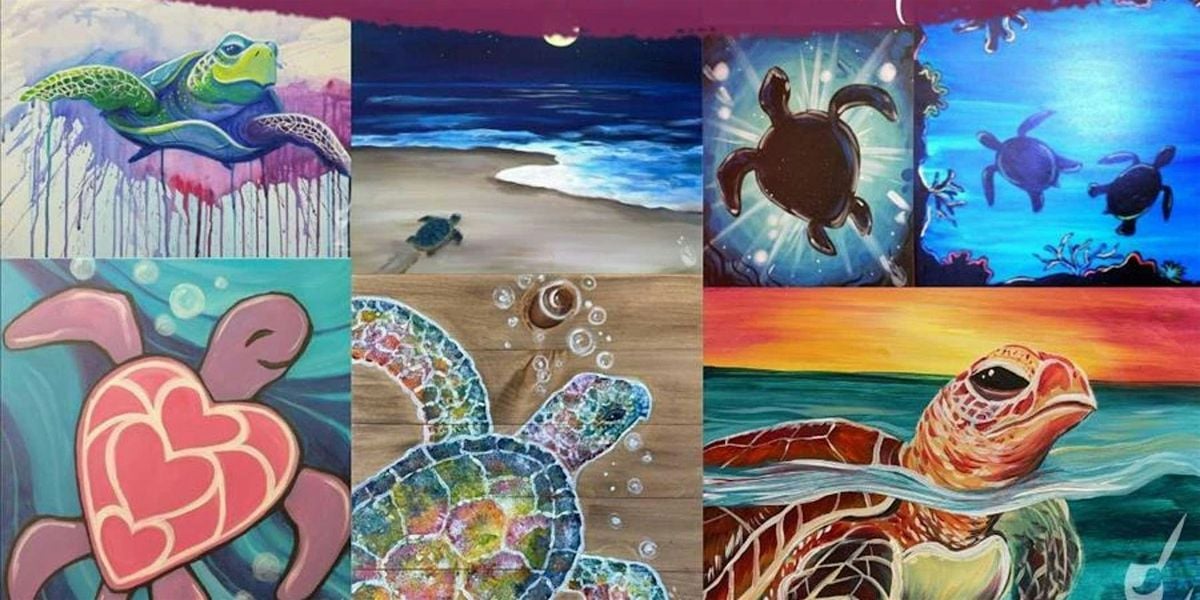 Turtle Lovers Workshop - Paint and Sip by Classpop!™, 2 August | Event in Denver | AllEvents