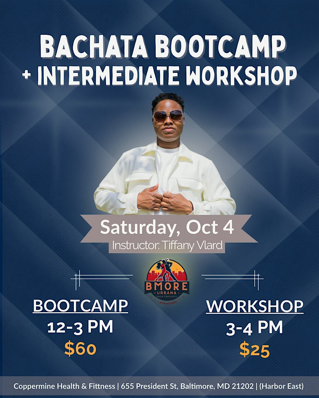 3 Hour Bachata Bootcamp + Intermediate Bachata Partnerwork Workshop | Event in Baltimore | AllEvents