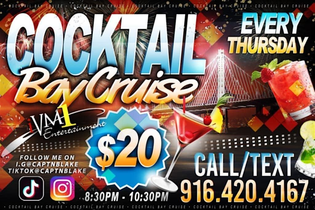COCKTAIL CRUISE Happy Hour, 28 August | Event in Oakland | AllEvents