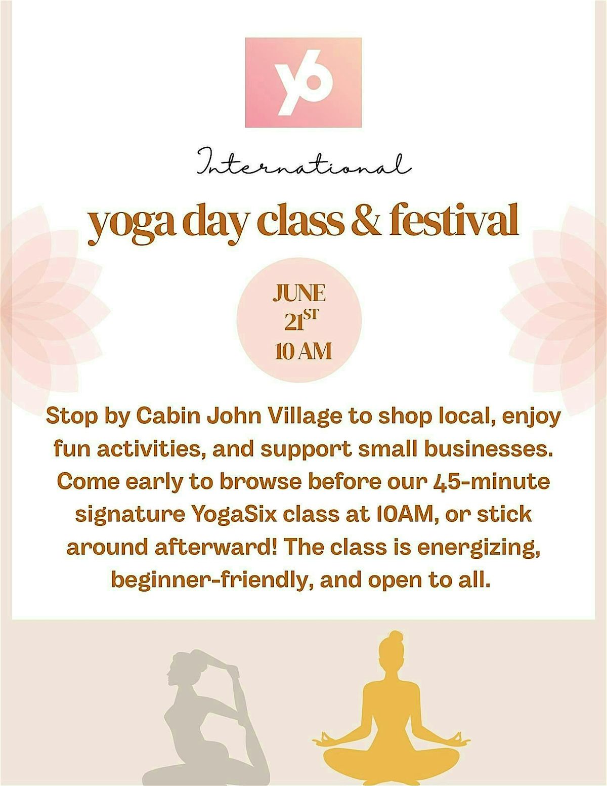 Celebrate International Yoga Day with Movement, Music & Local Love, 21 June | Event in Potomac | AllEvents