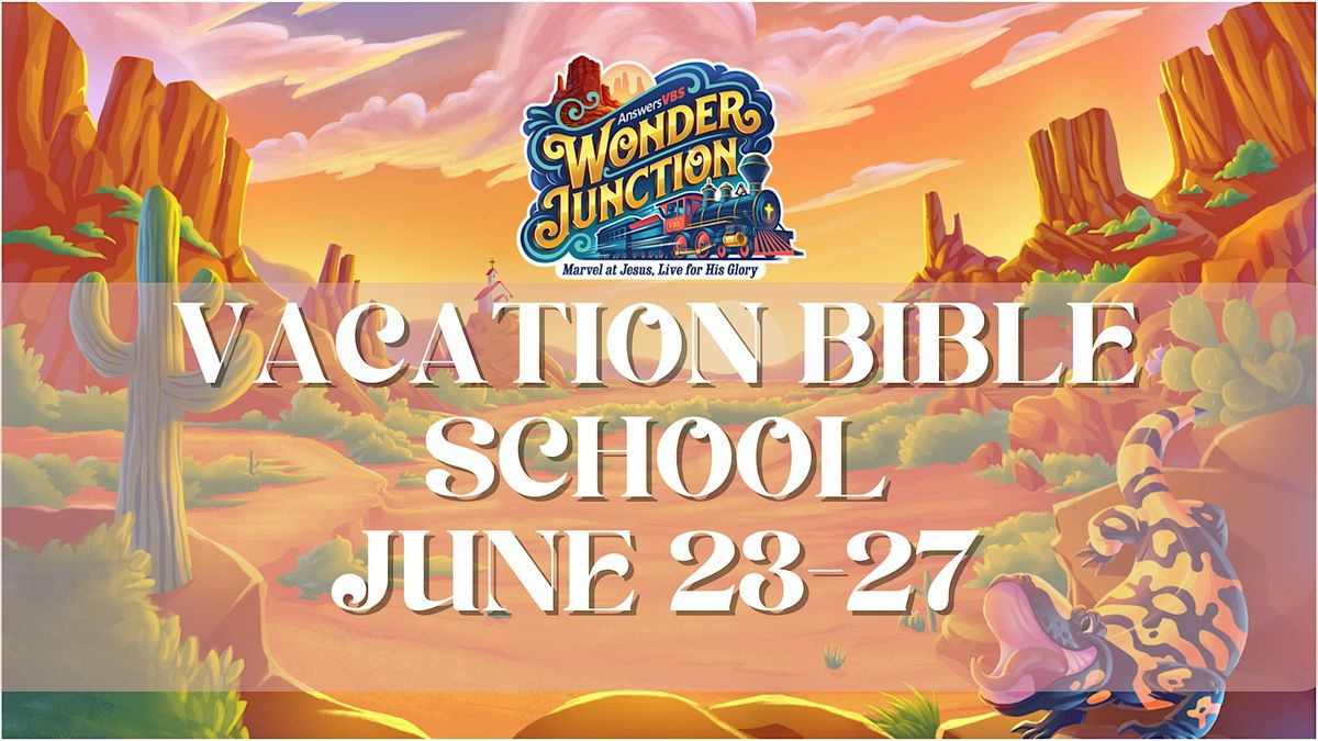 Wonder Junction Vacation Bible School, 23 June | Event in Minnetonka | AllEvents
