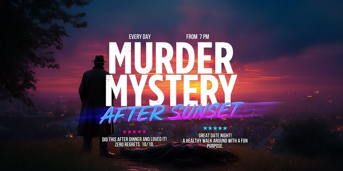 Burlingame After Dark: Solve the M**der Mystery! | Event in Burlingame | AllEvents