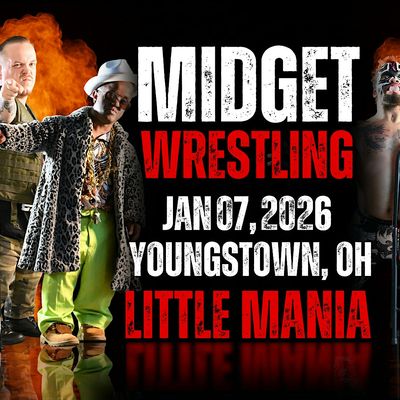 Little Mania Midget Wrestling – Youngstown, OH – Jan 07, 2026 – Buy Now