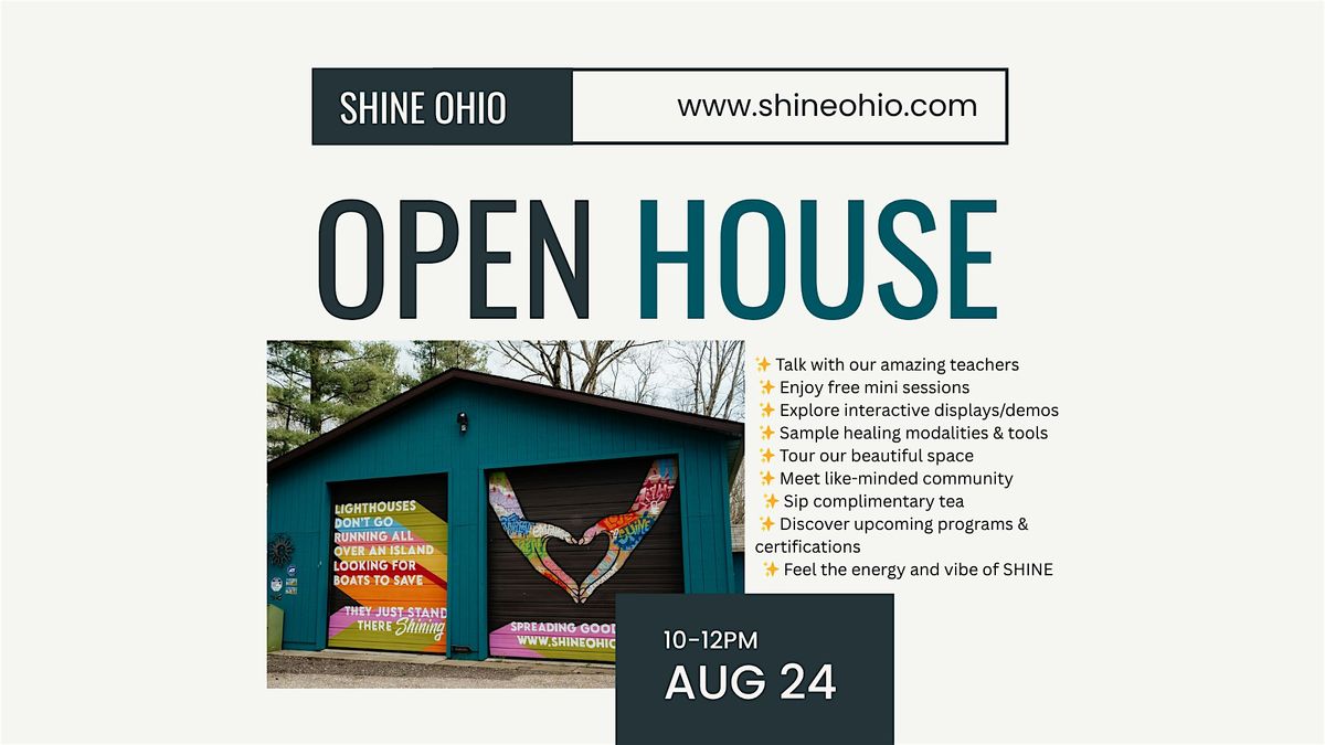 Shine Open House, 24 August | Event in Kent | AllEvents