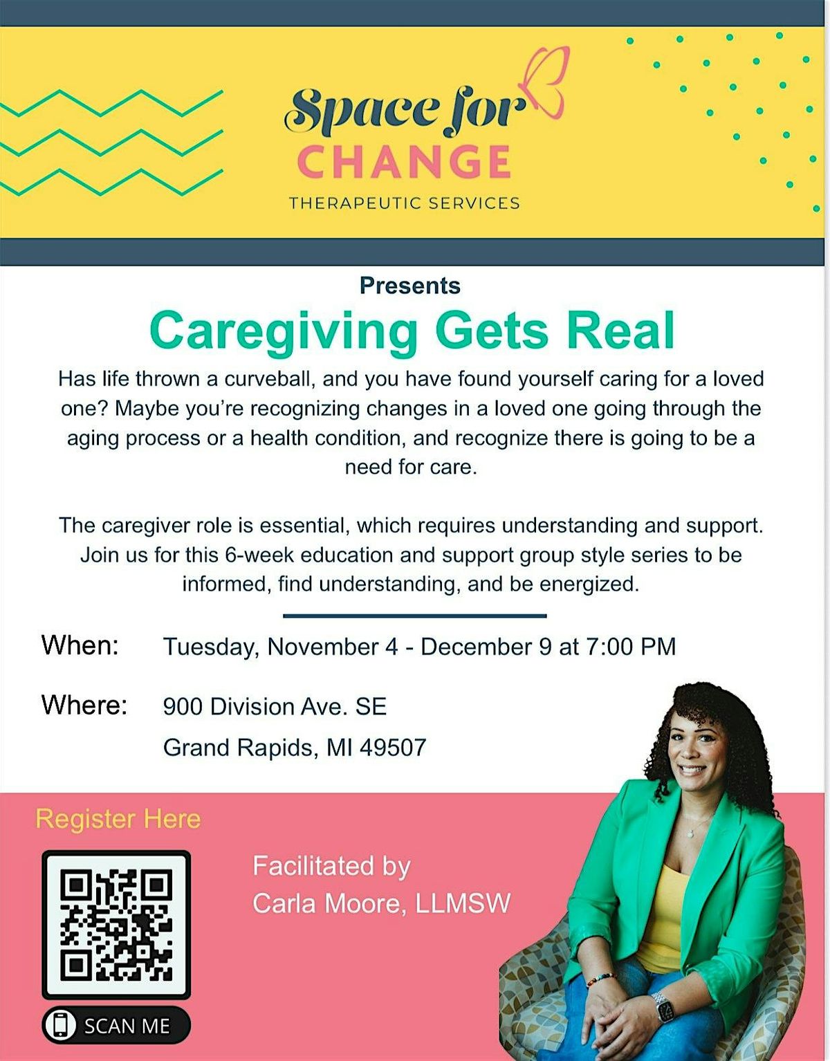 Caregiving Gets Real!, 4 November | Event in Grand Rapids | AllEvents