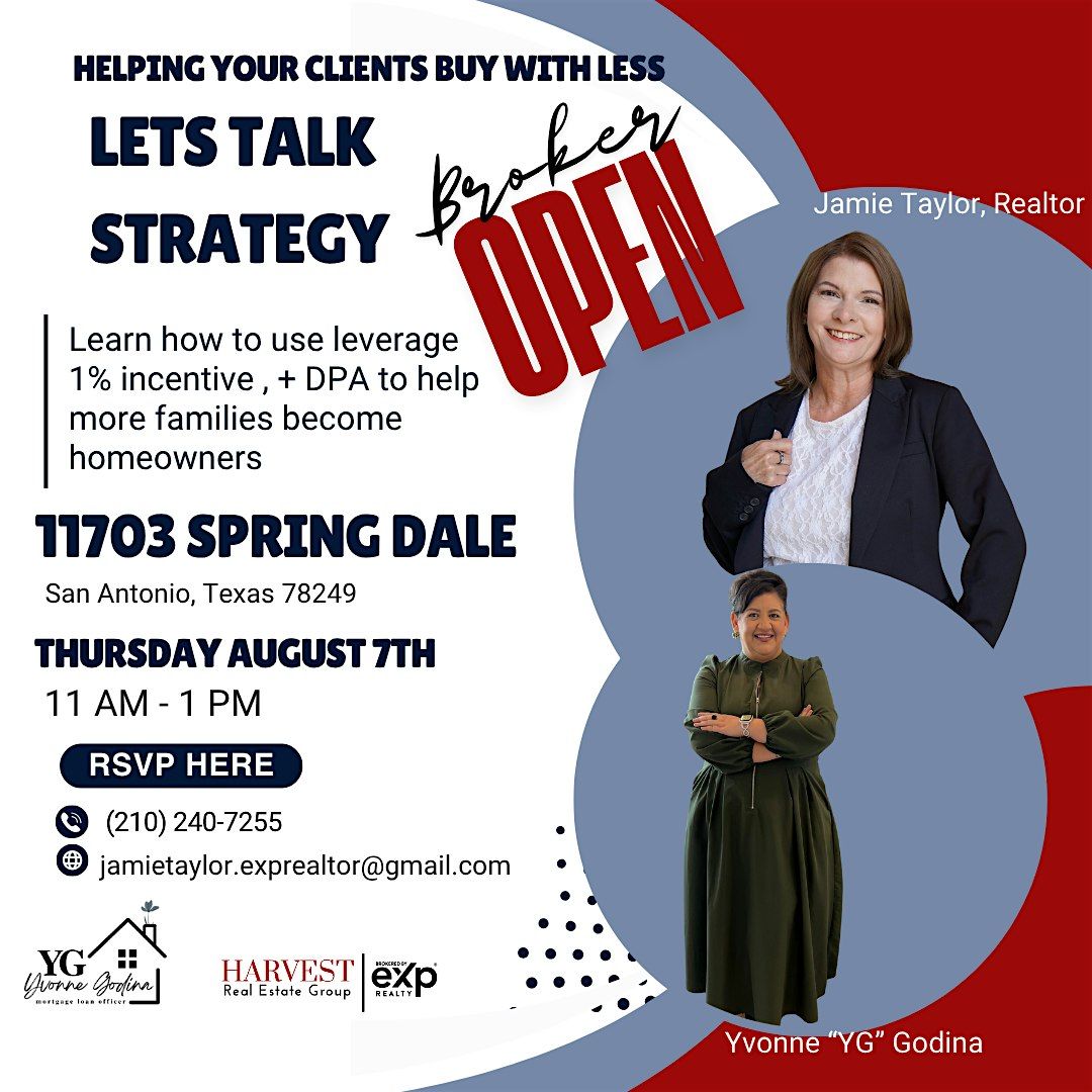 Broker Open + Down Payment Assistance Programs, 13 September | Event in San Antonio | AllEvents