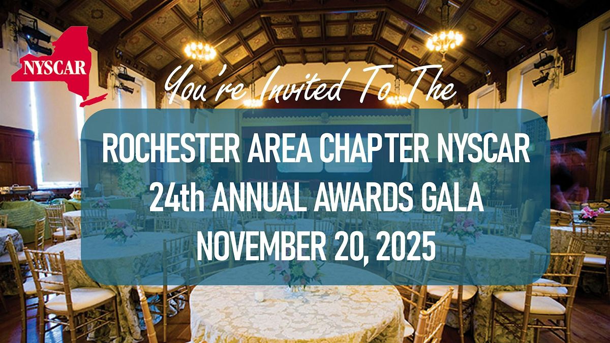 Rochester Area Chapter of NYSCAR 24th Annual Awards Gala, 20 November | Event in Rochester | AllEvents