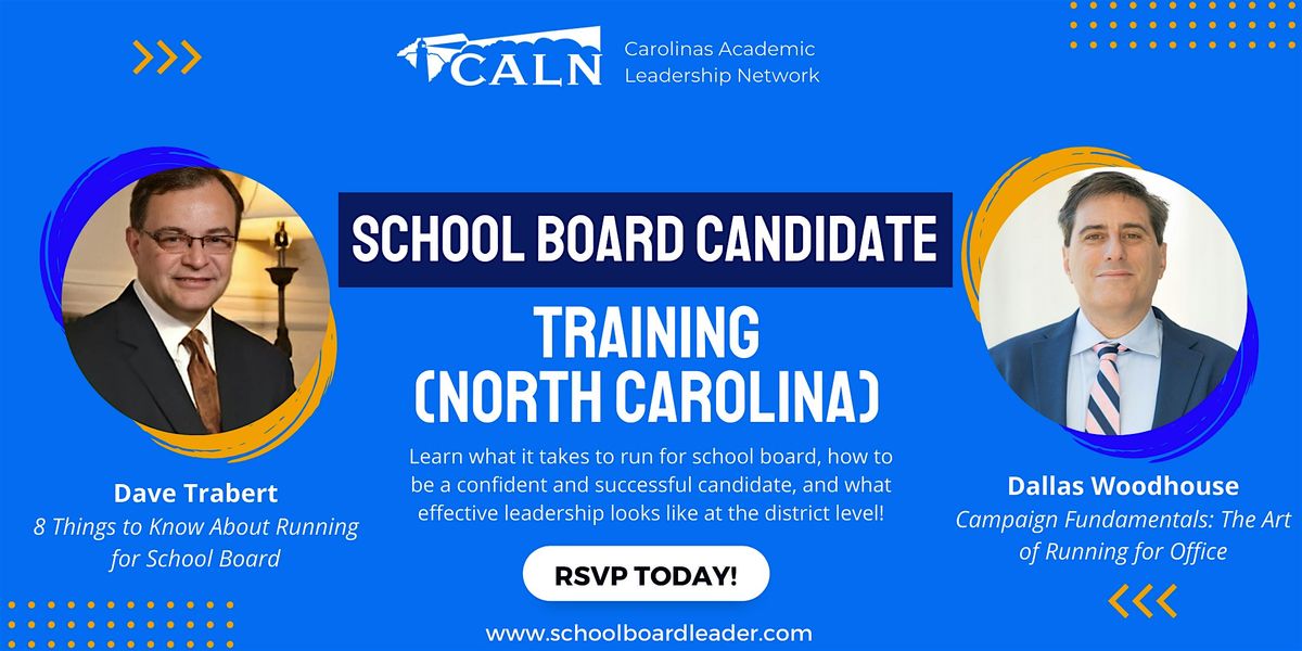 School Board Candidate Training (North Carolina), 21 June | Event in Greensboro | AllEvents