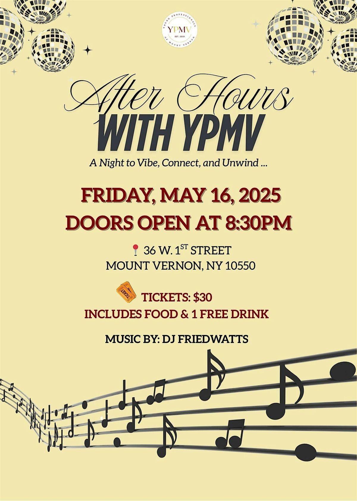 After Hours with YPMV, 16 May | Event in Mount Vernon | AllEvents