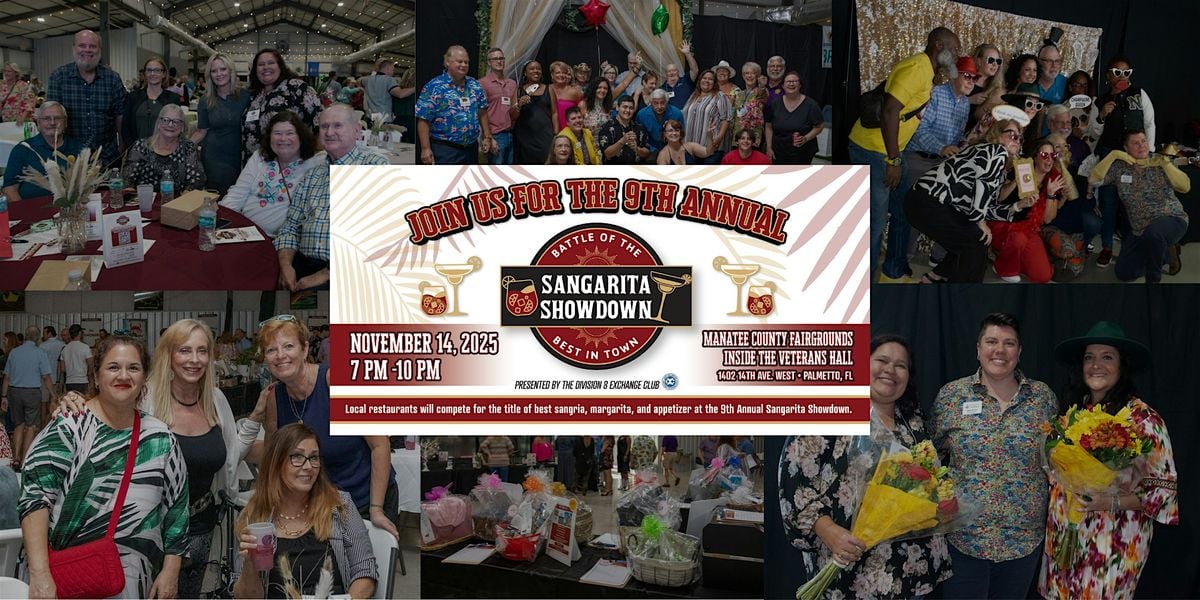9th Annual Sangarita Showdown, 14 November | Event in Palmetto | AllEvents