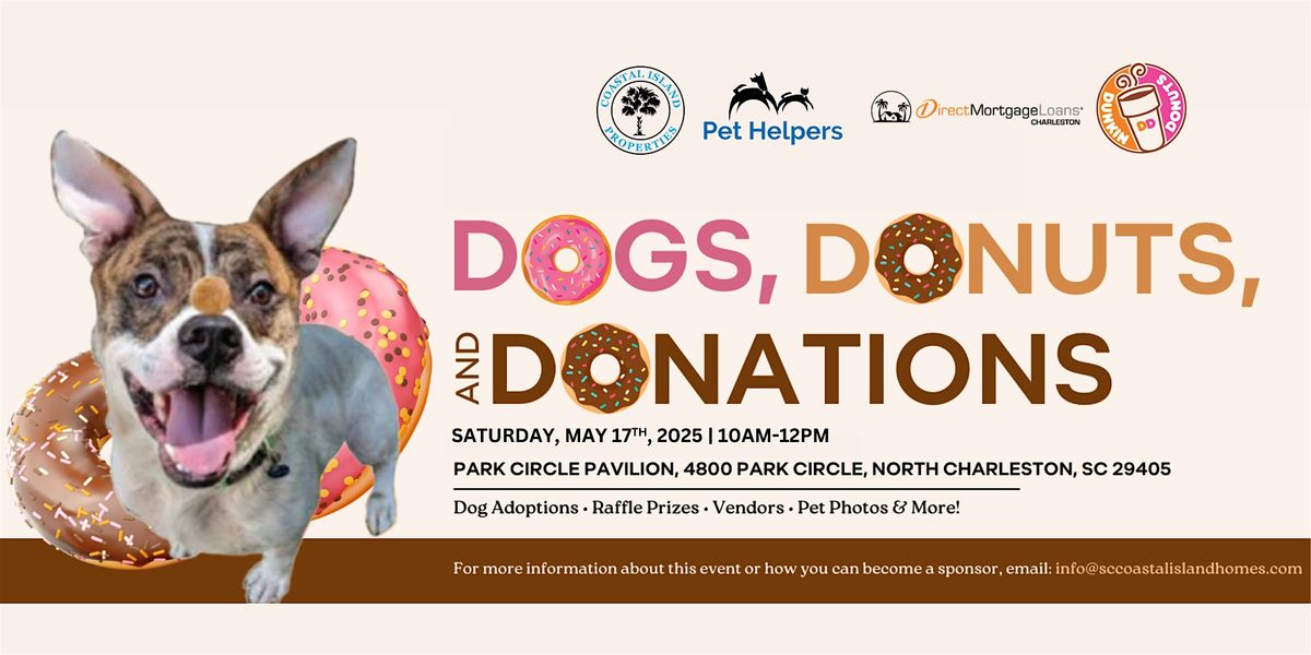 Dogs, Donuts, and Donations | Event in North Charleston | AllEvents